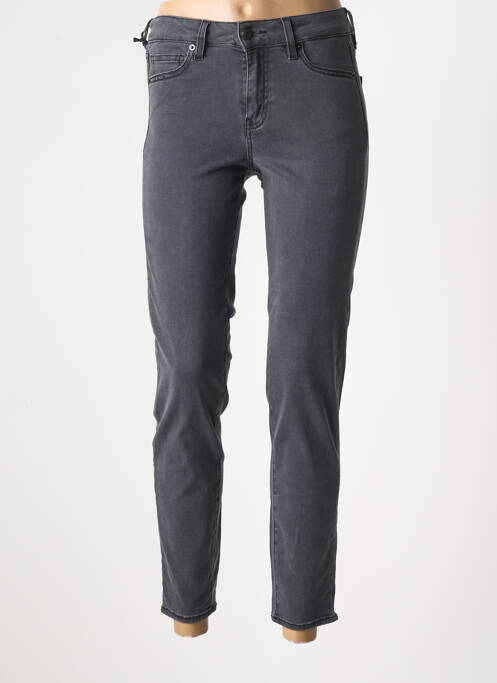 Jeans coupe slim gris FIVE pour femme