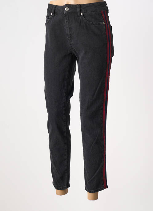 Jeans coupe slim noir MINIMUM pour femme