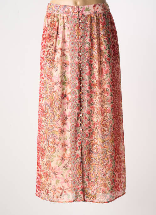 Jupe longue rouge LA PETITE ETOILE pour femme