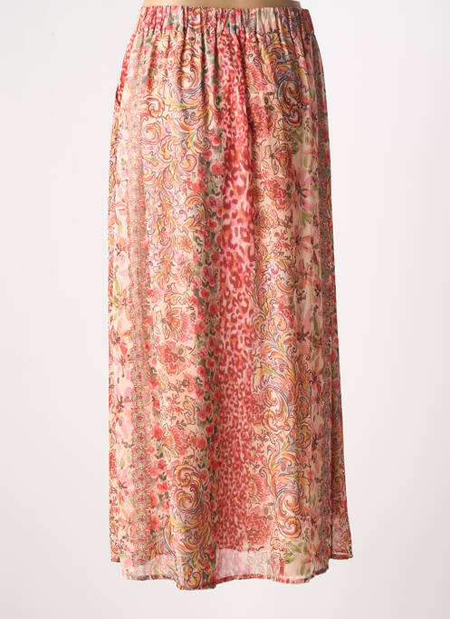 Jupe longue rouge LA PETITE ETOILE pour femme