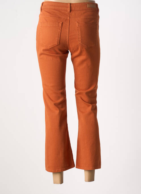 Pantalon 7/8 orange HAPPY pour femme
