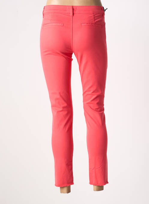 Pantalon chino rose FIVE pour femme