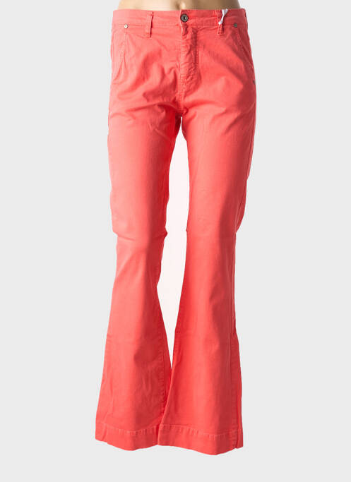 Pantalon flare rouge PLEASE pour femme