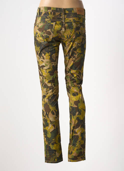 Pantalon slim vert PLEASE pour femme