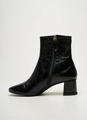 Bottines/boots bout rond talon de 4 à 6cm noir RIVECOUR femme