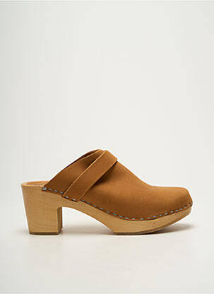 Mules/Sabots marron HOOF femme