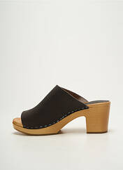 Mules/Sabots marron fonce HOOF femme seconde vue