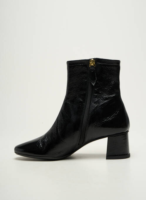Bottines/boots bout rond talon de 4 à 6cm noir RIVECOUR femme
