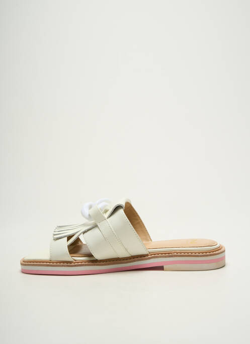 Mules/Sabots blanc NATHAN-BAUME femme