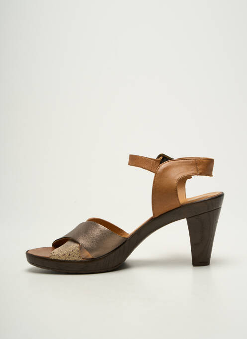 Sandales/Nu pieds marron KARSTON femme