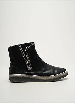 Bottines/boots bout rond talon plat jusqu'à 3cm noir MADISON femme