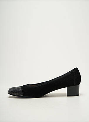 Ballerines talon bas talon plat jusqu'à 3cm noir SWEET femme