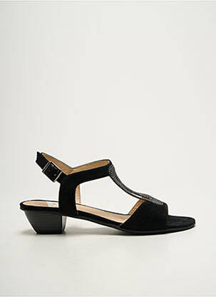 Sandales/nu pieds type de semelle amortissante talon plat jusqu'à 3cm noir SWEET femme