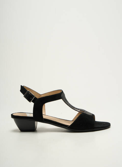 Sandales/nu pieds type de semelle amortissante talon plat jusqu'à 3cm noir SWEET femme