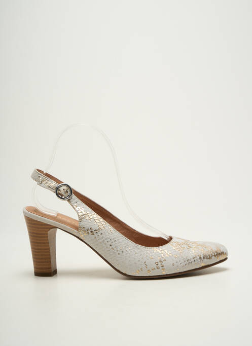 Escarpins fermeture boucle(s) talon de 7 à 9cm or KARSTON femme