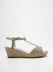 Sandales/Nu pieds beige MADISON femme seconde vue