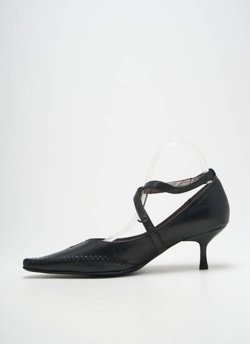 Escarpins fermeture boucle(s) talon de 4 à 6cm noir MADISON femme