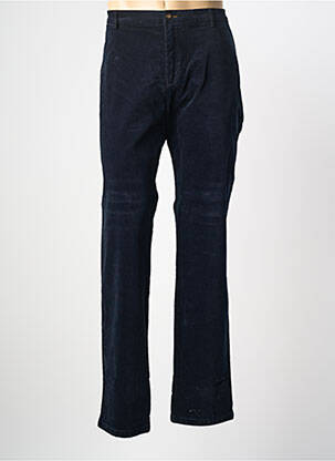 Pantalon chino stretch taille normale bleu BUGATTI homme
