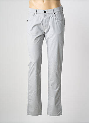 Pantalon slim stretch taille normale gris BUGATTI homme