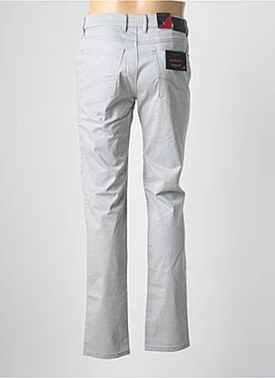 Pantalon slim stretch taille normale gris BUGATTI homme