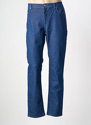 Jeans coupe slim tissage brut taille normale bleu TRUSSARDI JEANS homme