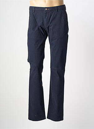 Pantalon chino stretch taille normale bleu BUGATTI homme