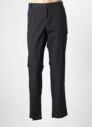 Pantalon chino fermeture zippée sous rabat avec crochet taille normale noir HUGO BOSS homme