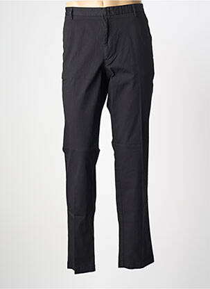 Pantalon chino fermeture zippée sous rabat avec crochet taille normale noir HUGO BOSS homme