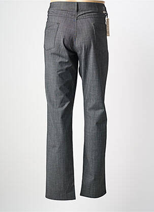 Pantalon slim tissage chiné taille normale gris BRUNO SAINT HILAIRE homme