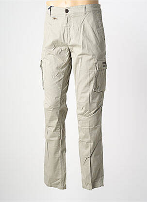 Pantalon cargo slim taille basse vert AERONAUTICA homme