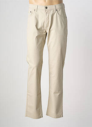 Jeans coupe slim stretch taille normale beige BUGATTI homme