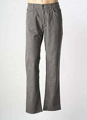 Pantalon slim stretch taille normale gris TRUSSARDI JEANS homme