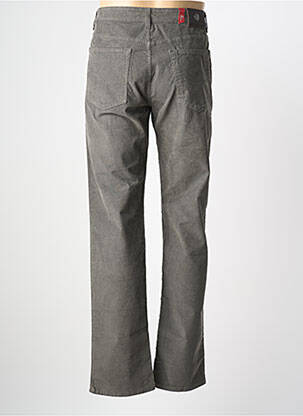 Pantalon slim tissage velours taille normale gris TRUSSARDI JEANS homme
