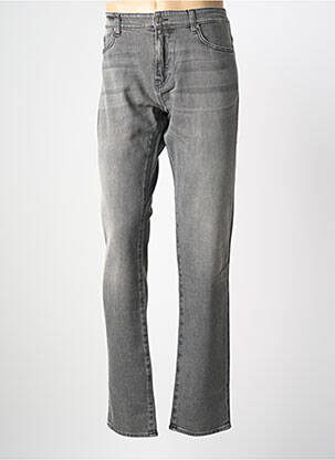 Jeans coupe slim gris HUGO BOSS homme