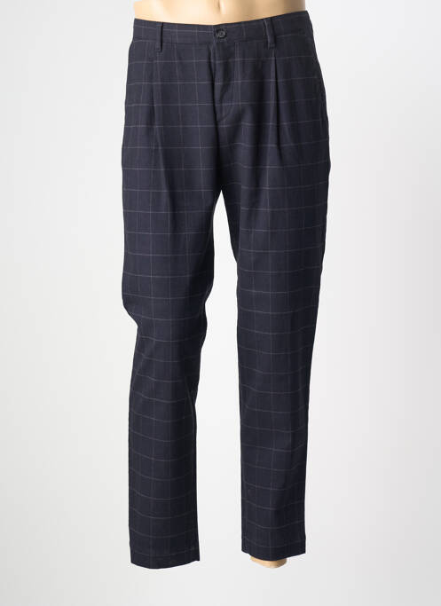 Pantalon chino stretch taille normale bleu BUGATTI homme