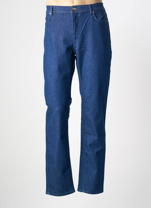 Jeans coupe slim tissage brut taille normale bleu TRUSSARDI JEANS homme