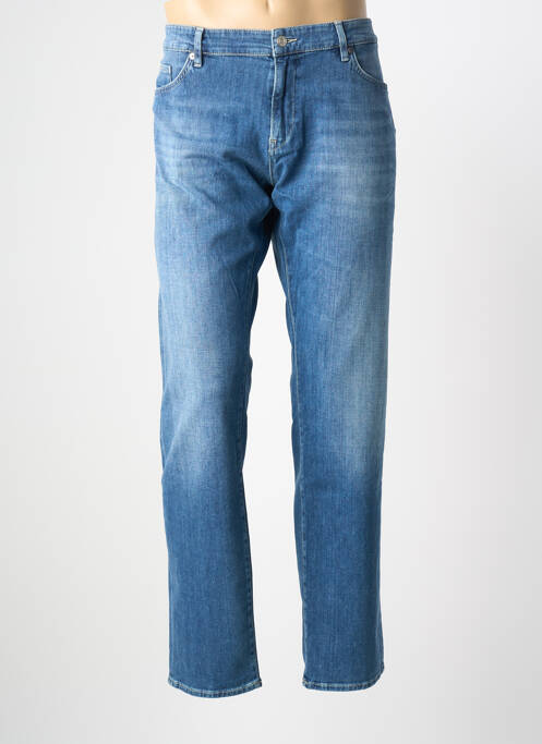 Jeans coupe slim stretch taille basse bleu HUGO BOSS homme
