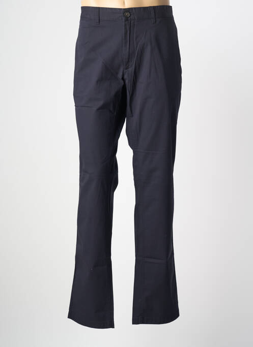 Pantalon chino stretch taille normale bleu EDEN PARK homme