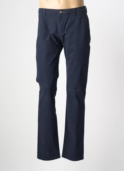 Pantalon chino stretch taille normale bleu BUGATTI homme