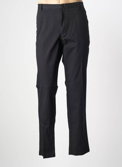 Pantalon chino fermeture zippée sous rabat avec crochet taille normale noir HUGO BOSS homme