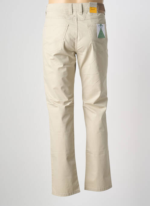 Jeans coupe slim stretch taille normale beige BUGATTI homme