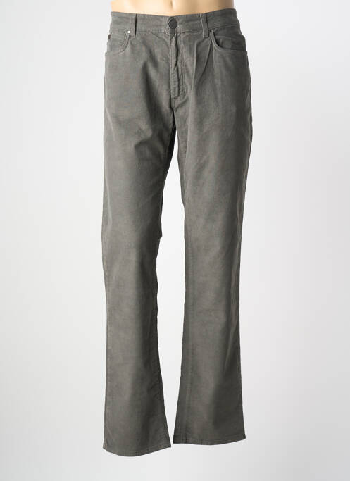 Pantalon slim stretch taille normale gris TRUSSARDI JEANS homme