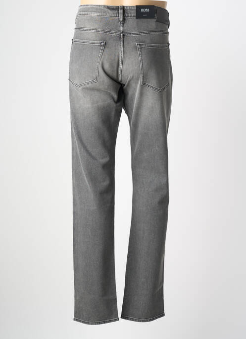Jeans coupe slim gris HUGO BOSS homme