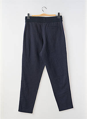 Jogging broderie galons latéraux taille normale bleu EDEN PARK homme