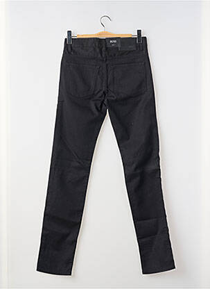 Jeans coupe slim stretch taille normale noir HUGO BOSS homme