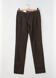 Pantalon chino stretch taille normale marron BUGATTI homme
