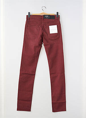 Jeans coupe slim stretch taille normale orange HUGO BOSS homme