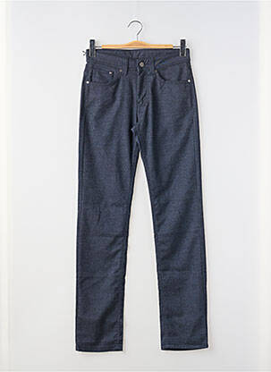 Jeans coupe slim tissage brut taille normale bleu KARL LAGERFELD homme