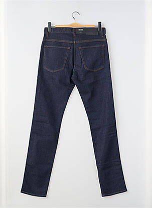 Jeans coupe slim tissage brut taille normale bleu HUGO BOSS homme