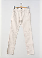 Jeans coupe slim beige HUGO BOSS pour homme seconde vue